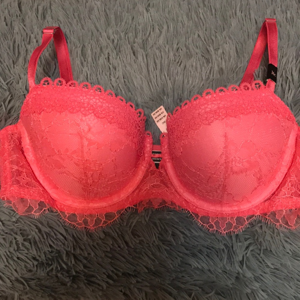 VS Very Sexy uplift balconet bra 36c NWT